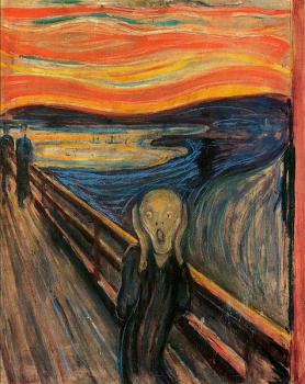 The Scream ( Tiếng thét) – Edvard Munch